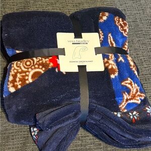 Vera Bradley Essential Throw Blanket, 50”W x 80”H